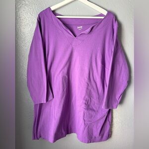 Duluth Trading Women's Plus Longtail T Tunic‎ plus size 2X.